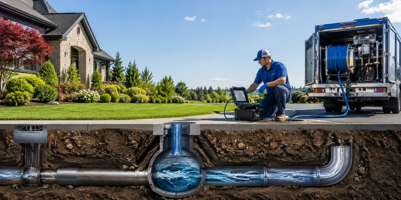 Drainage restoration information for Belleville, MI